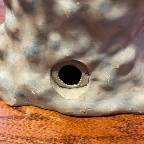 Vintage Halloween Witch Ceramic Mold - Hand Painted -Just Needs Some added light - Picture 10 of 16